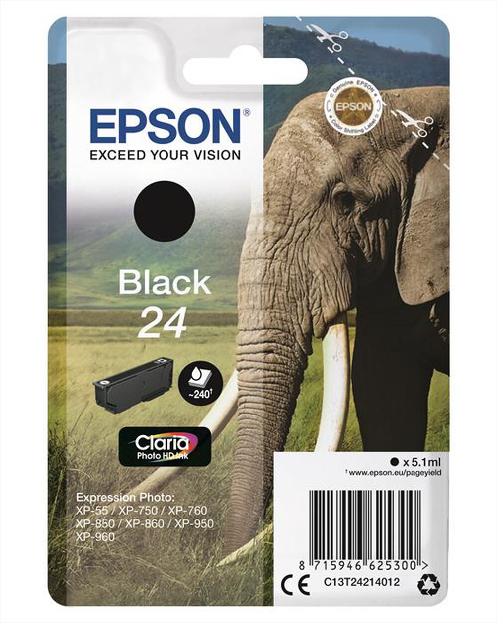 "EPSON - C13T24214022-Nero"