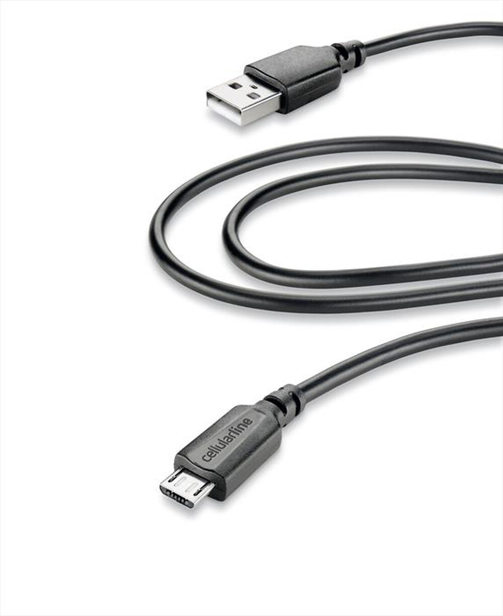 "CELLULARLINE - USBDATACMFIIPD2MW Cavo Micro USB - Nero"