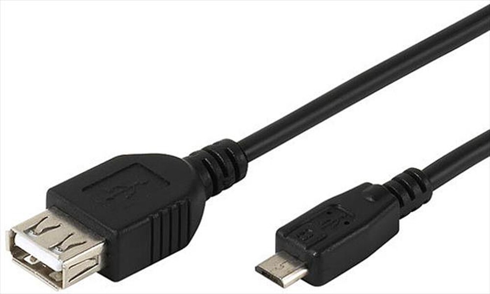 "VIVANCO - Micro USB B-plug <-> USB A-presa"