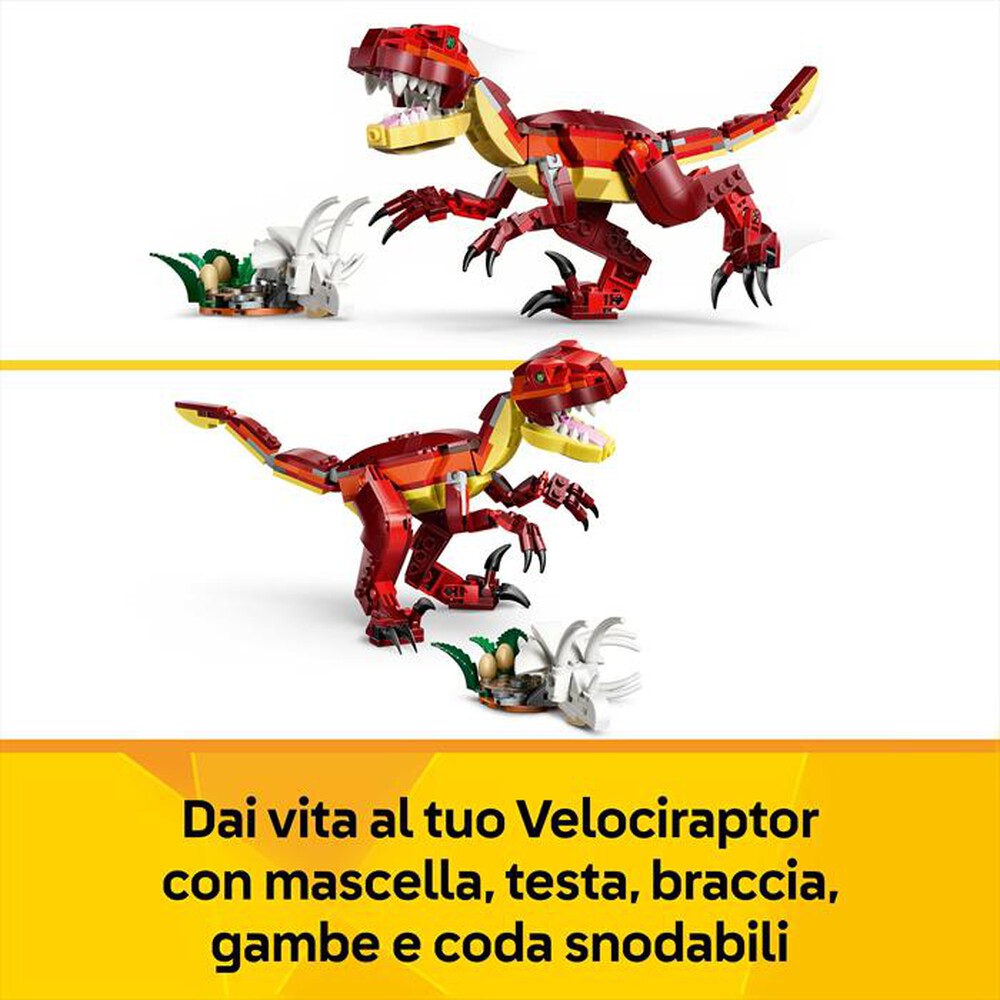 Immagine del prodotto LEGO - CREATOR 3IN1 Feroce dinosauro - 31379