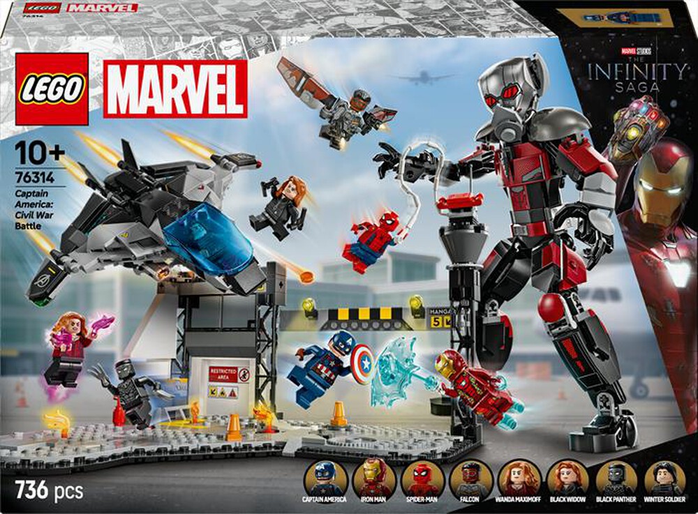 Immagine del prodotto LEGO - SUPER HEROES Captain America: Civil War 76314