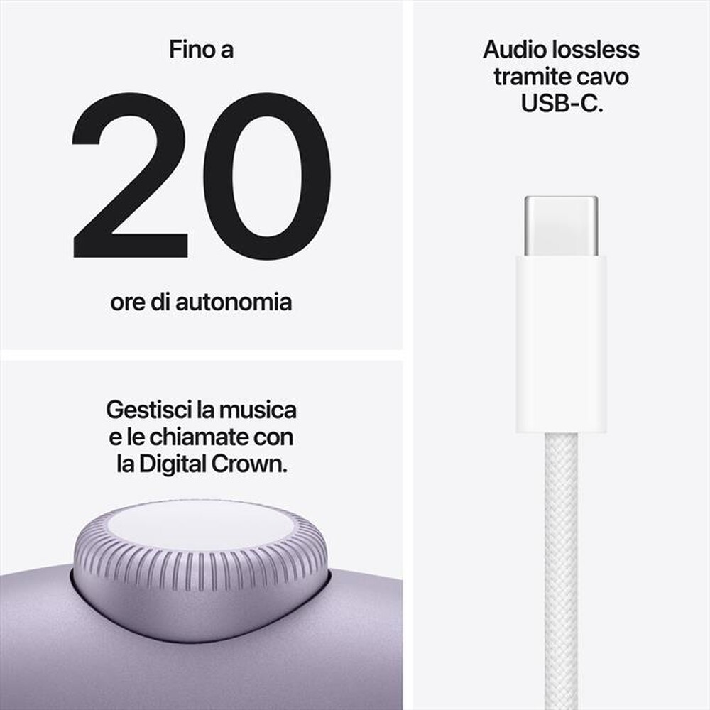 Immagine del prodotto APPLE - Cuffie wireless AIRPODS MAX2-Viola