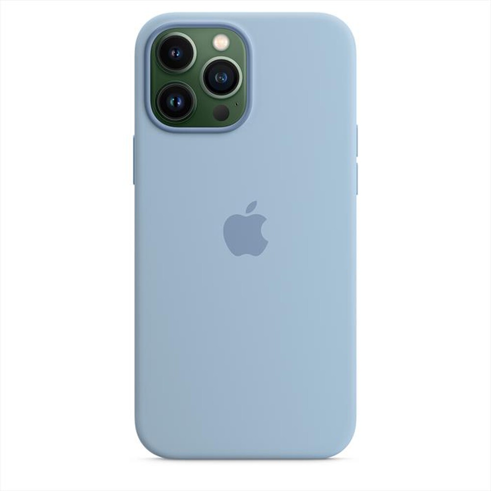 "APPLE - COVER PER IPHONE 13 PRO MAX SILICONE CON MAGSAFE-Celeste Nebbia"