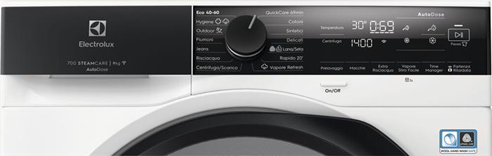 "ELECTROLUX - Lavatrice EW7F49GQ 9 Kg Classe A-Bianco"