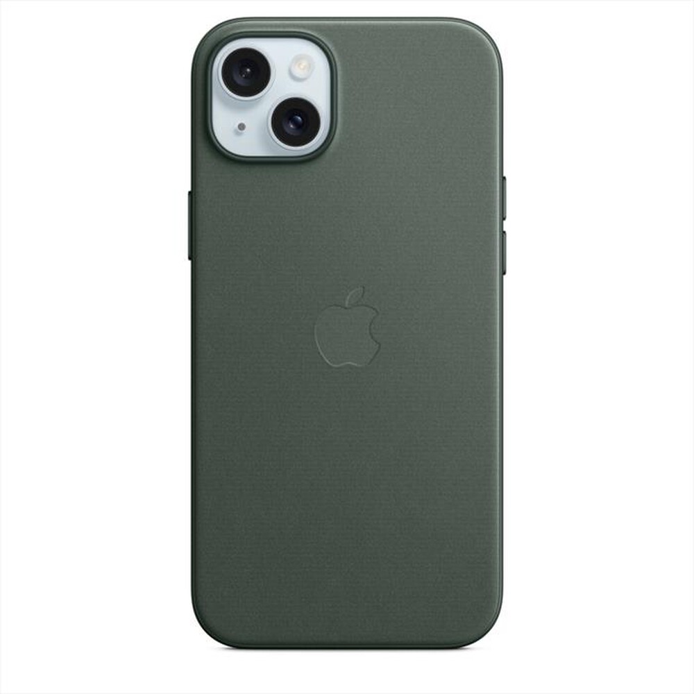 "APPLE - Custodia MagSafe tessuto iPhone 15 Plus-Sempreverde"