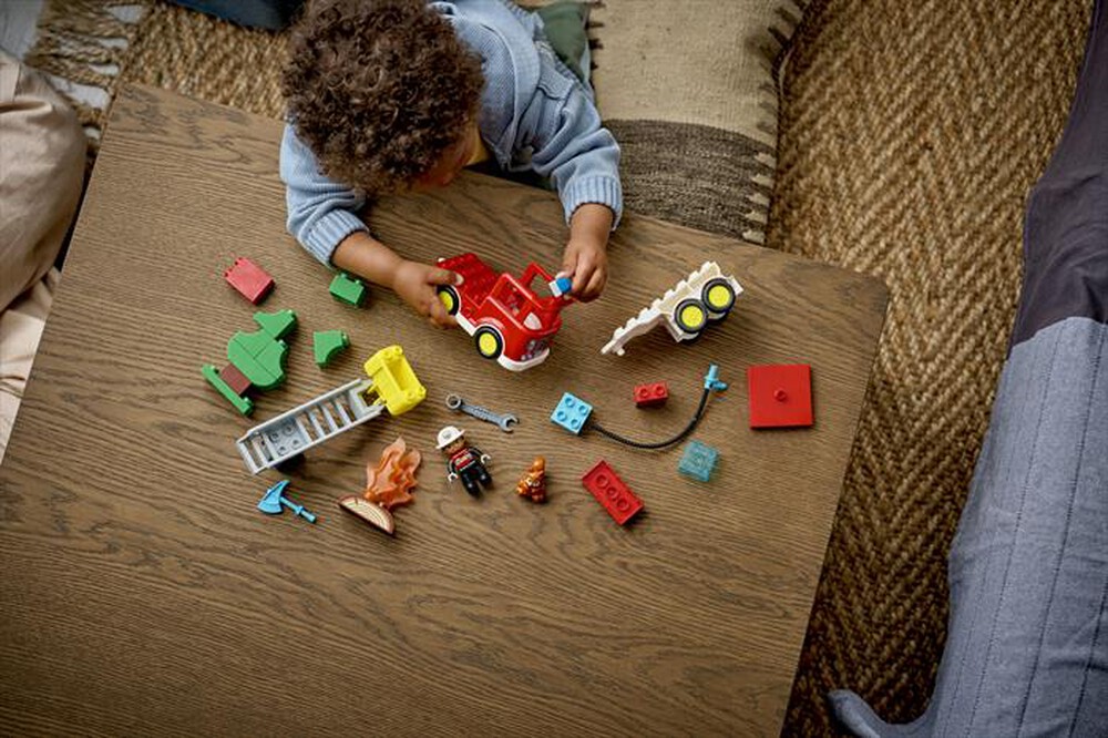 Immagine del prodotto LEGO - DUPLO Autopompa con manichetta e pompiere - 10473-Multicolore
