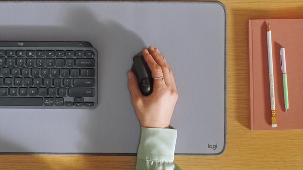 "LOGITECH - Lift Vertical Ergonomic Mouse-Nero/Grafite"