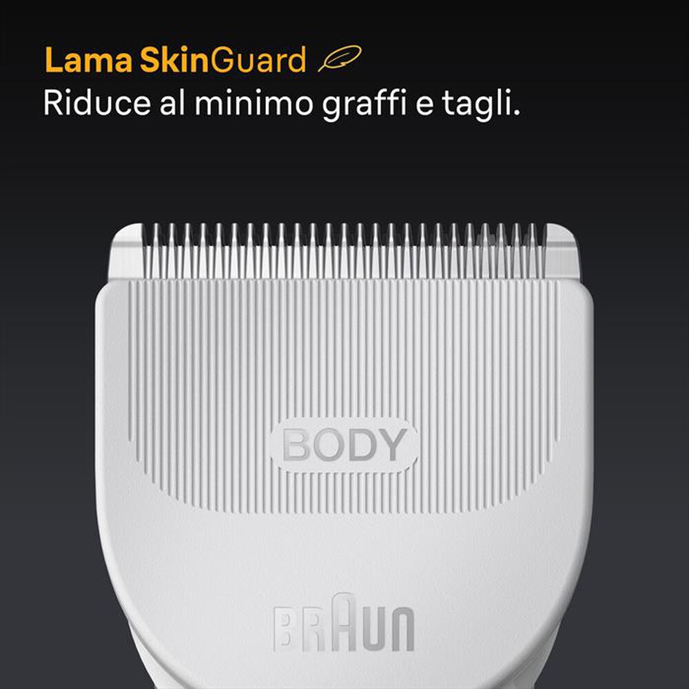 "BRAUN - Rasoio BG 5550-GRIGIO"