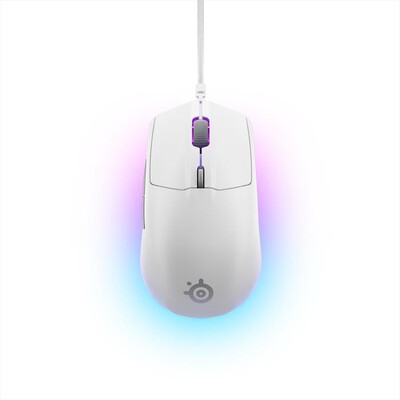 STEELSERIES - Mouse RIVAL 3 GEN 2-Bianco