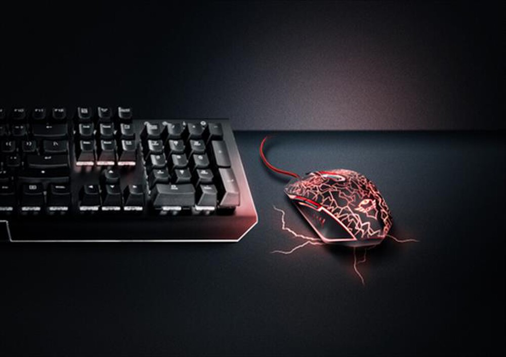 "TRUST - GXT105 GAME MSE-Black/Red"
