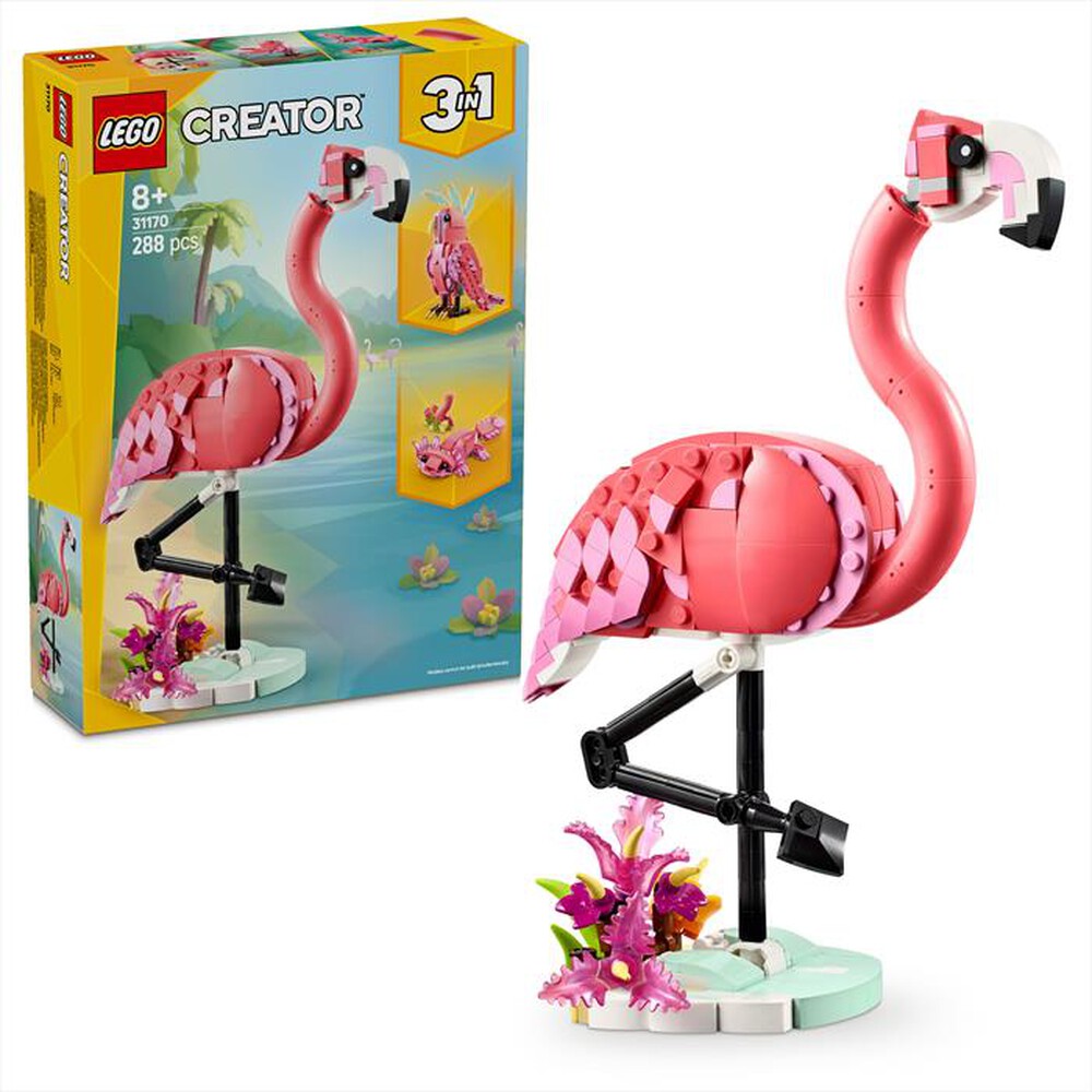 Immagine del prodotto LEGO - CREATOR Animali selvatici: fenicottero rosa 31170