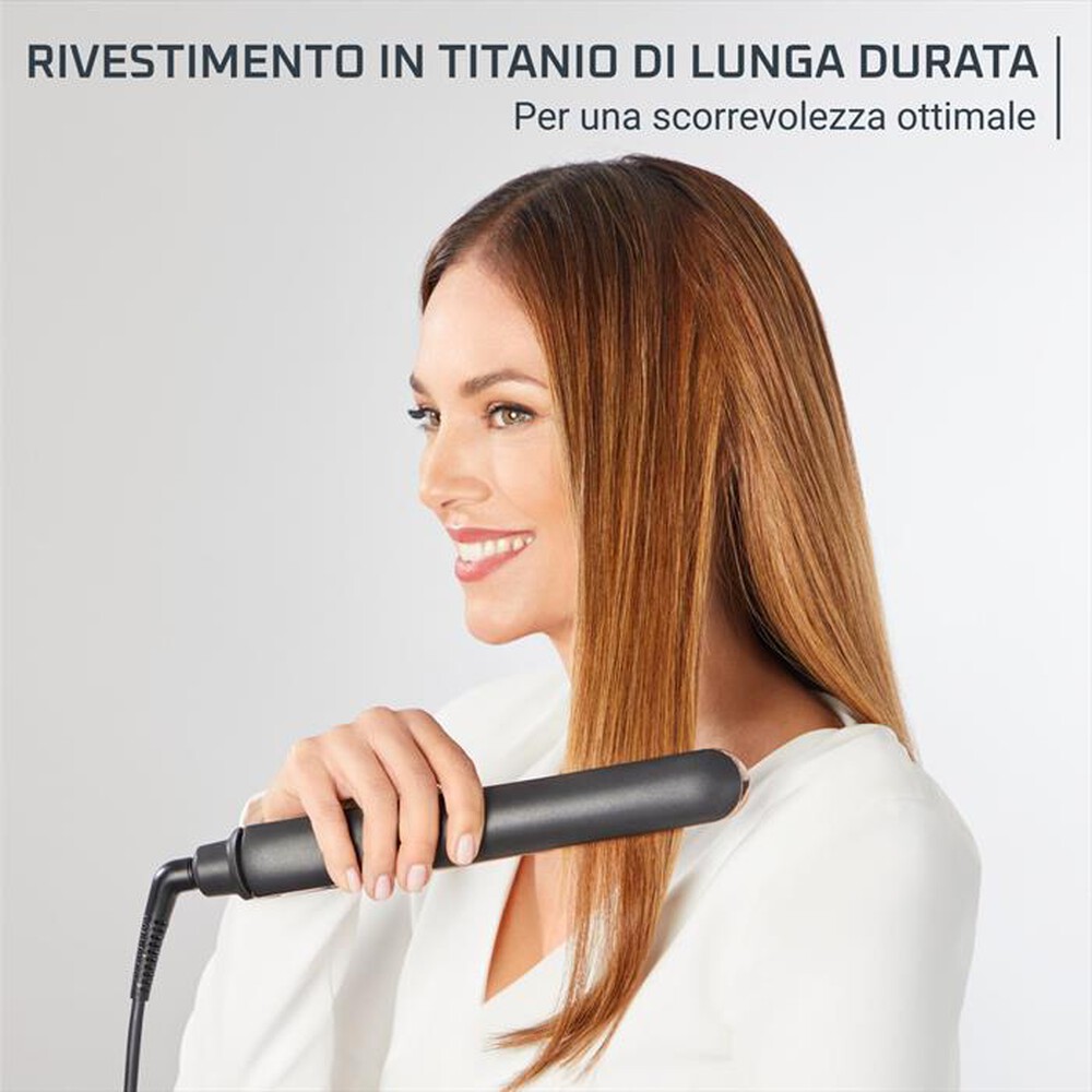 "ROWENTA - Piastra per capelli SF8120F0-Nero e rame"