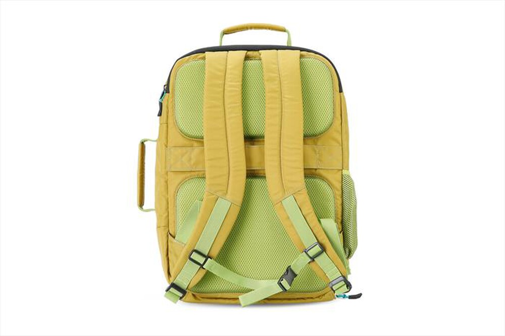 "TUCANO - Zaino da viaggio, bagaglio a mano, 38L-Verde"