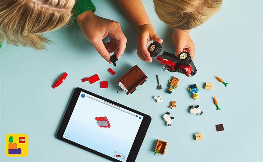 Immagine del prodotto LEGO - CITY Trattore agricolo con rimorchio e pecore60461