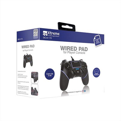 XTREME - WIRED PAD 90415-nero