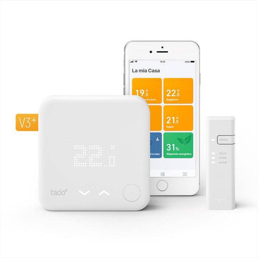 TADO - TERMOSTATO INTELLIGENTE - KIT DI BASE V3+