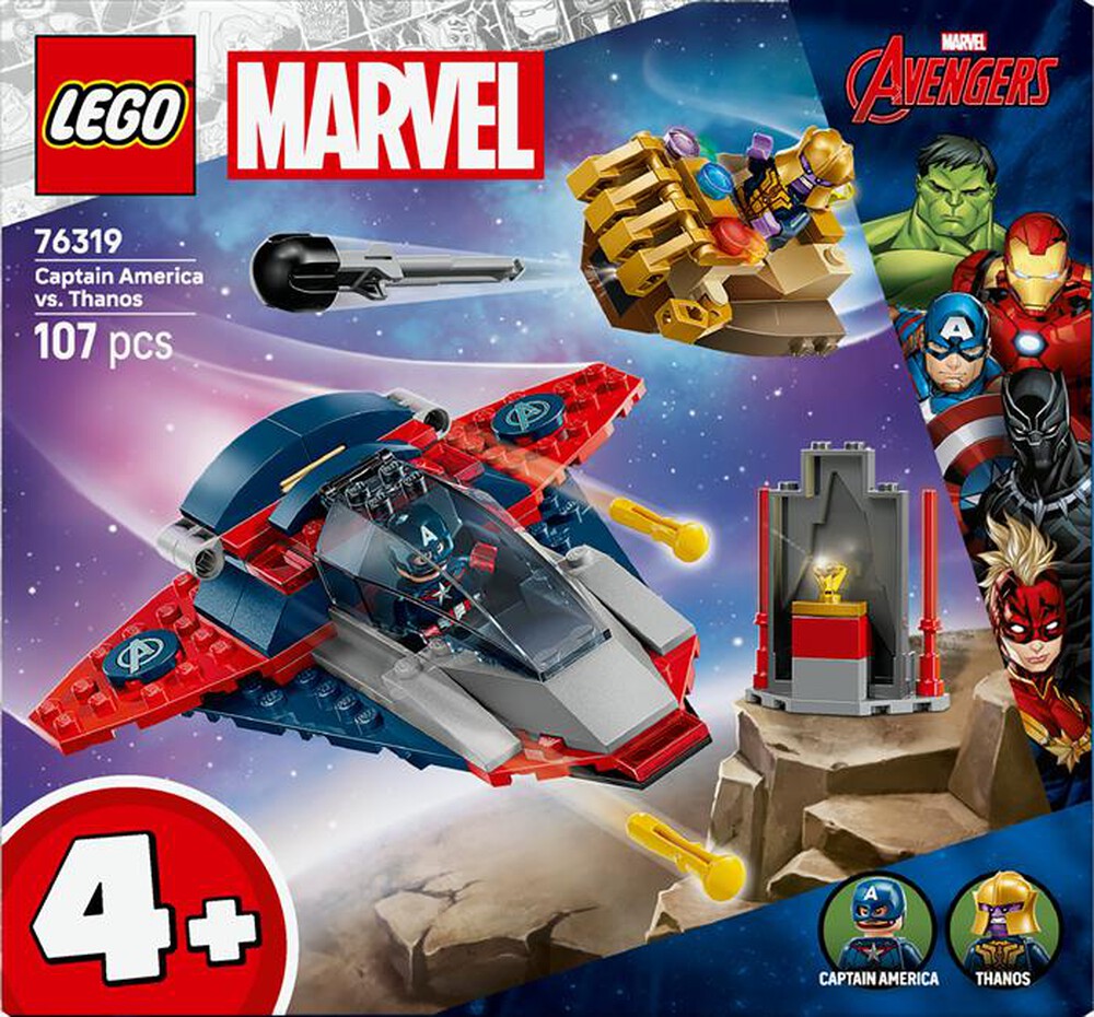 Immagine del prodotto LEGO - 76319 CAPTAIN AMERICA CONTRO THANOS-,