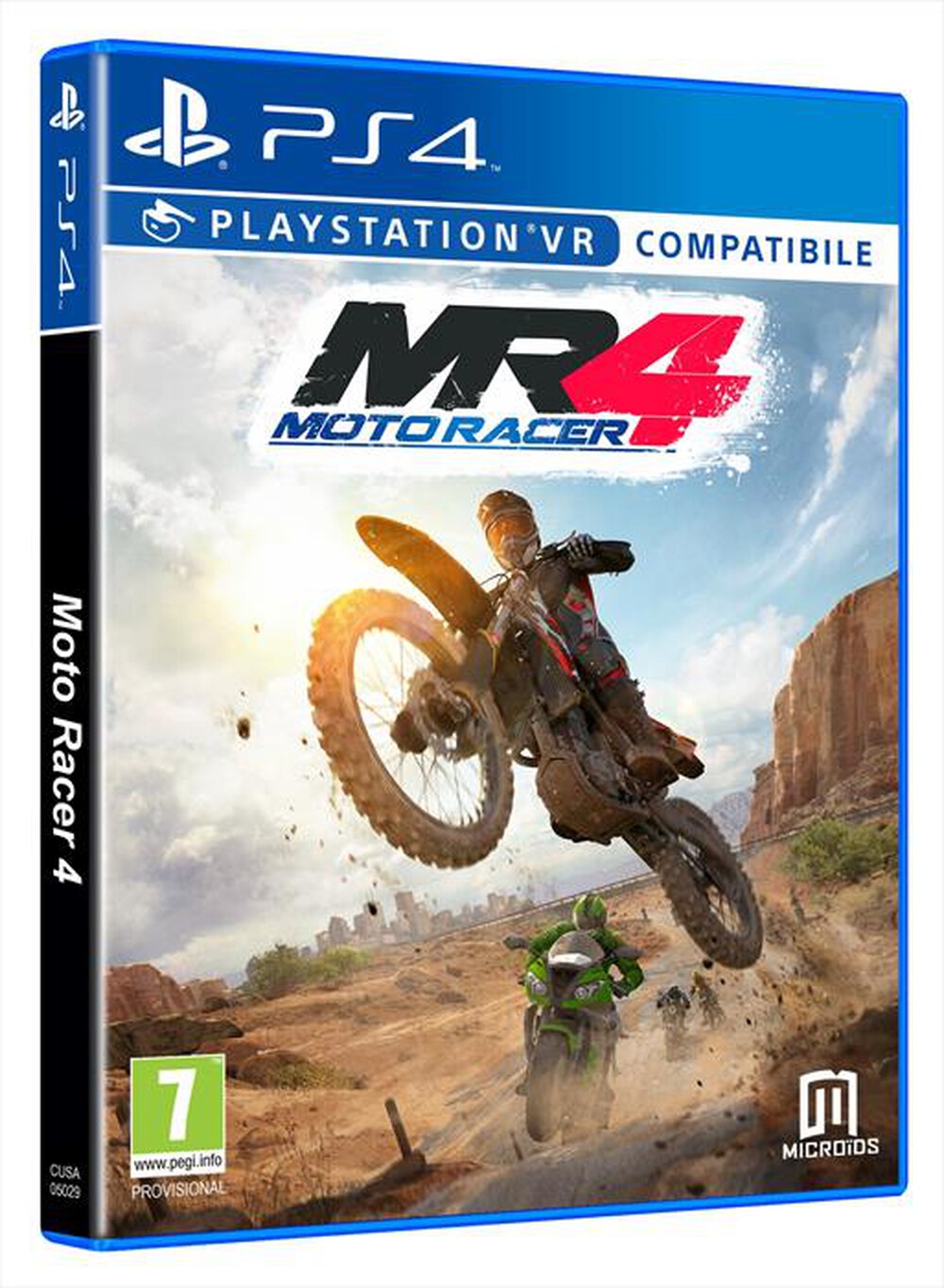 "MICROIDS - MOTO RACER 4  PS4"