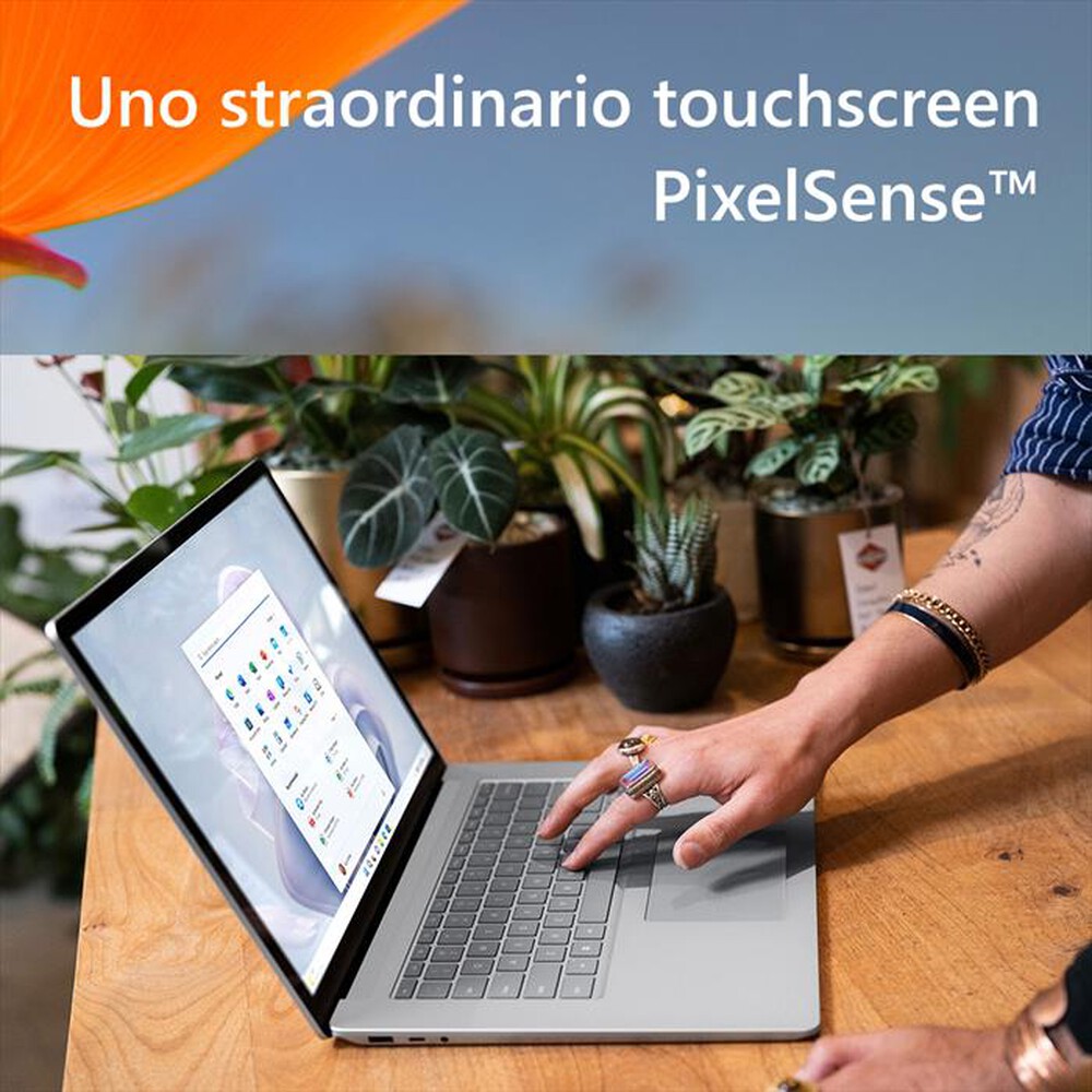 "MICROSOFT - Notebook SURFACE LAPTOP 5 13,5\" i5 / 8GB / 256GB-Platino Alcantara"