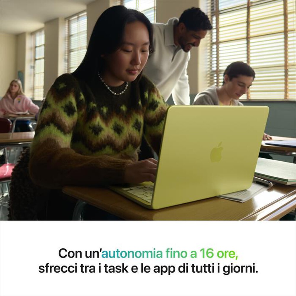 Immagine del prodotto APPLE - MacBook Neo 13" A18 Pro Core 6 CPU 5 GPU 8GB 512GB-Giallo agrume