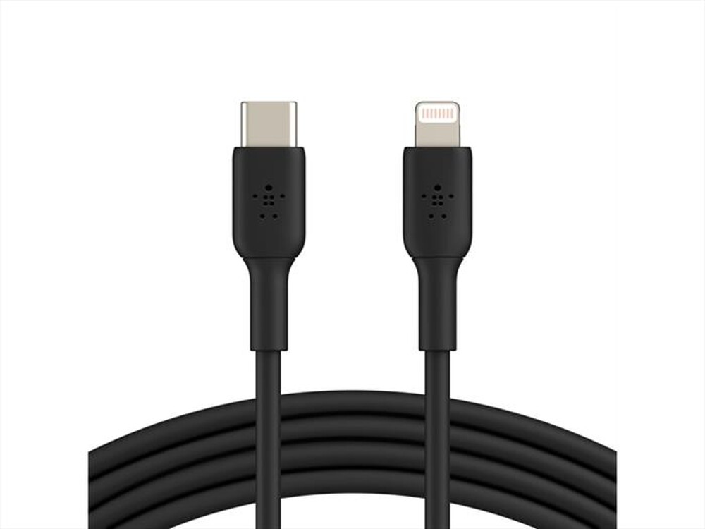 Immagine del prodotto BELKIN - CAVO IN PVC DA USB-C A LIGHTNING 2M-nero