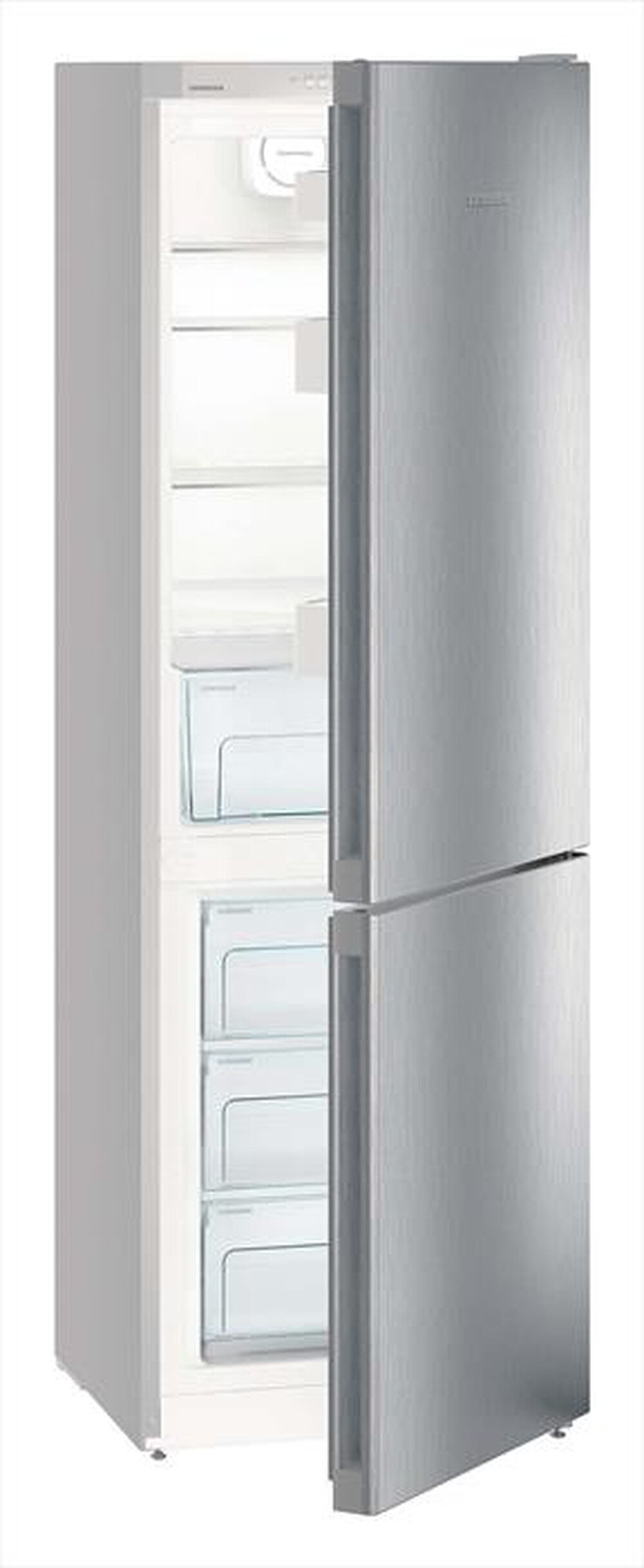 "LIEBHERR - Frigorifero combinato CPEL 4313-22 Classe D 318lt-Acciaio"