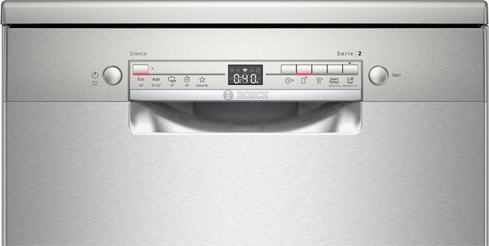 "BOSCH - Lavastoviglie SMS2ITI33E Classe E 12 coperti-Acciaio anti-impronta"