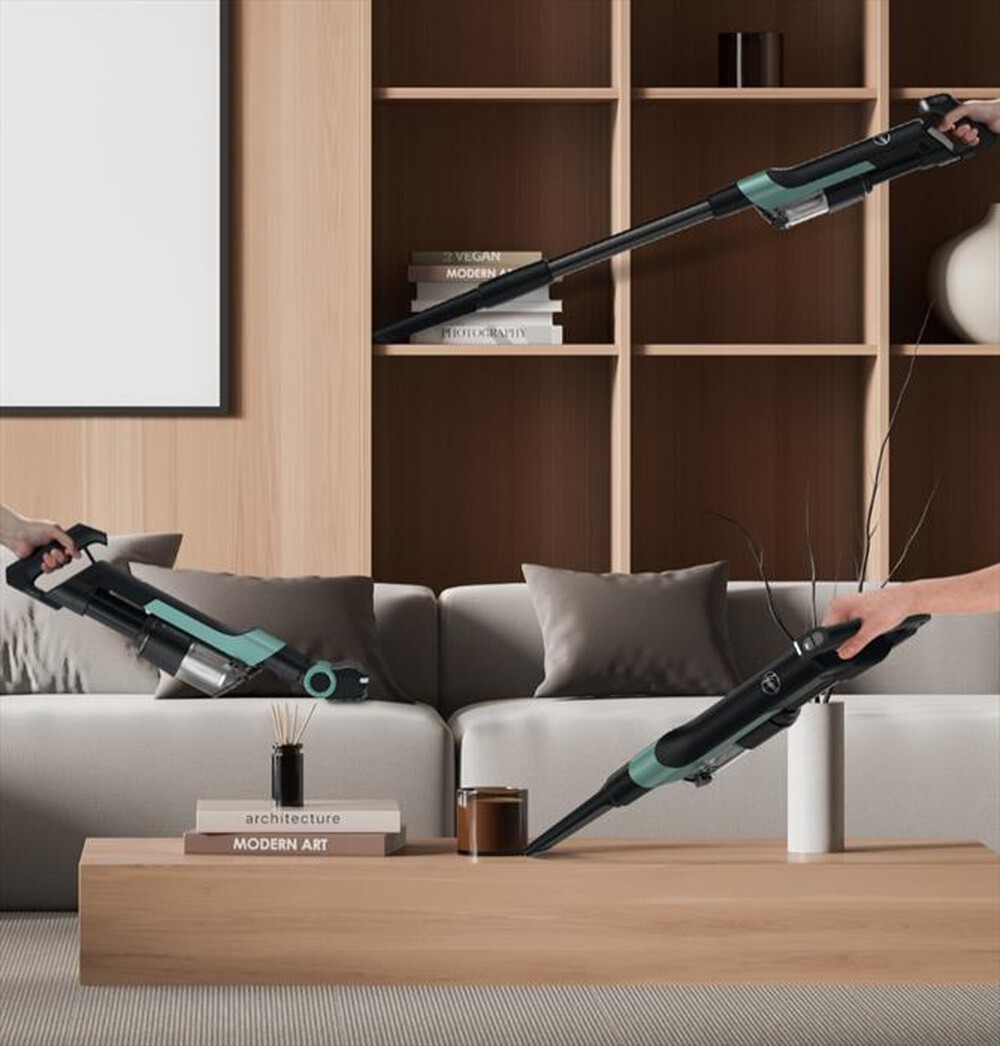 "HOOVER - Aspirapolvere ricaricabile HF201P 011-Blu"