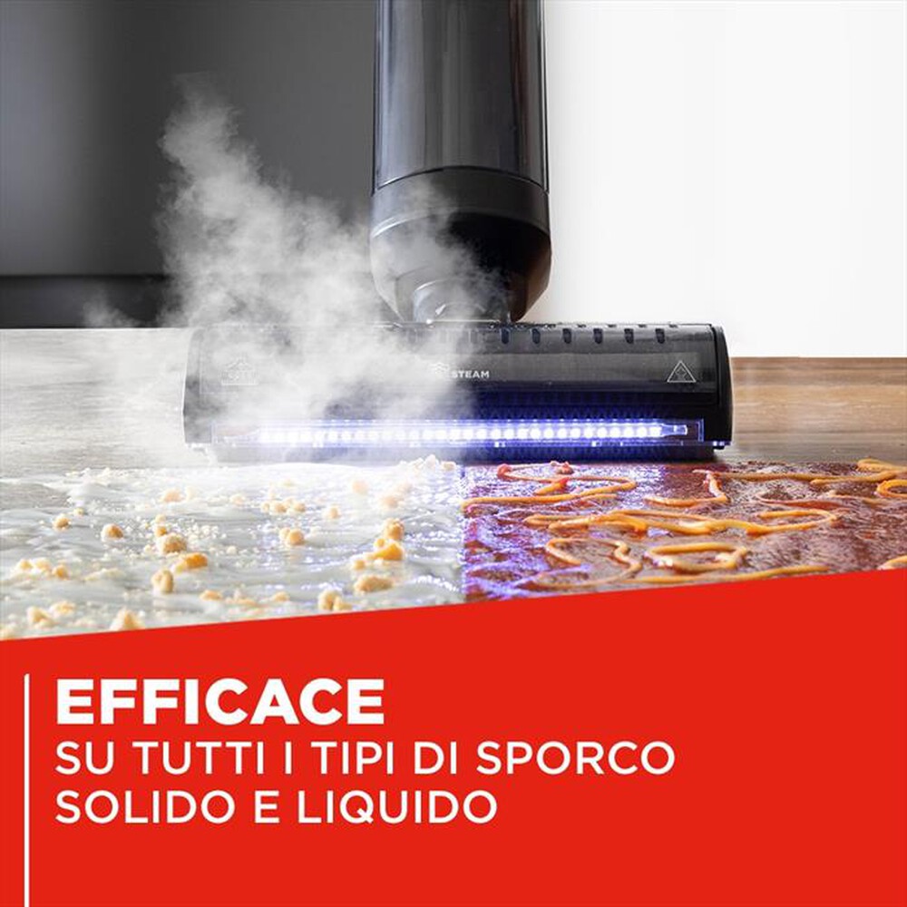 Immagine del prodotto POLTI - Lavapavimenti ROLLYSTEAM WD40C-Nero