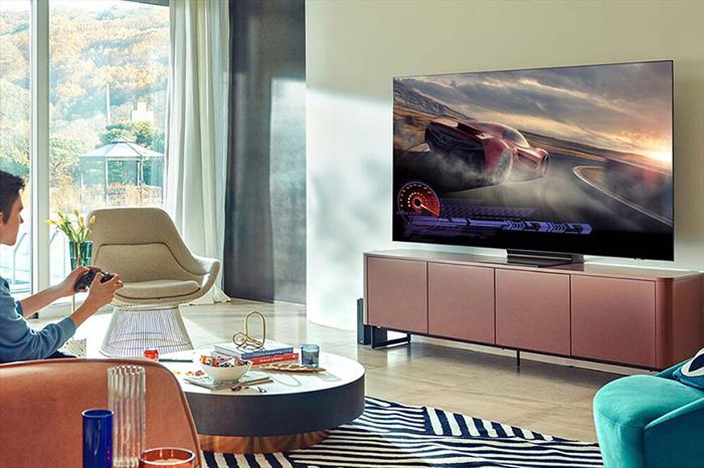 "SAMSUNG - Smart TV Neo QLED 4K 65” QE65QN95A-Carbon Silver"