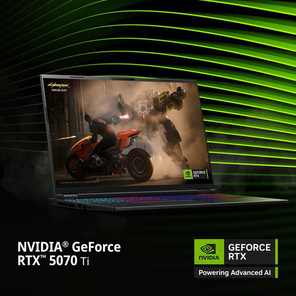 Immagine del prodotto ACER - Notebook gaming NITRO 16S AI AN16S-61-R3ZJ 16"-Nero