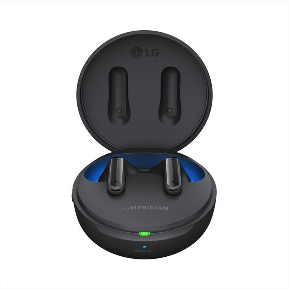 "LG - TONE FREE FP9 - CUFFIE TRUE WIRELESS BLUETOOTH-Nero - Charcoal Black"