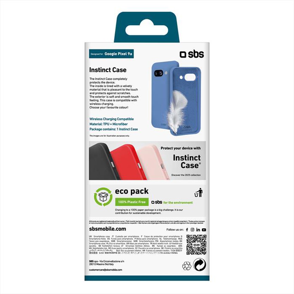 Immagine del prodotto SBS - Cover Instinct Google Pixel 9a-Blu