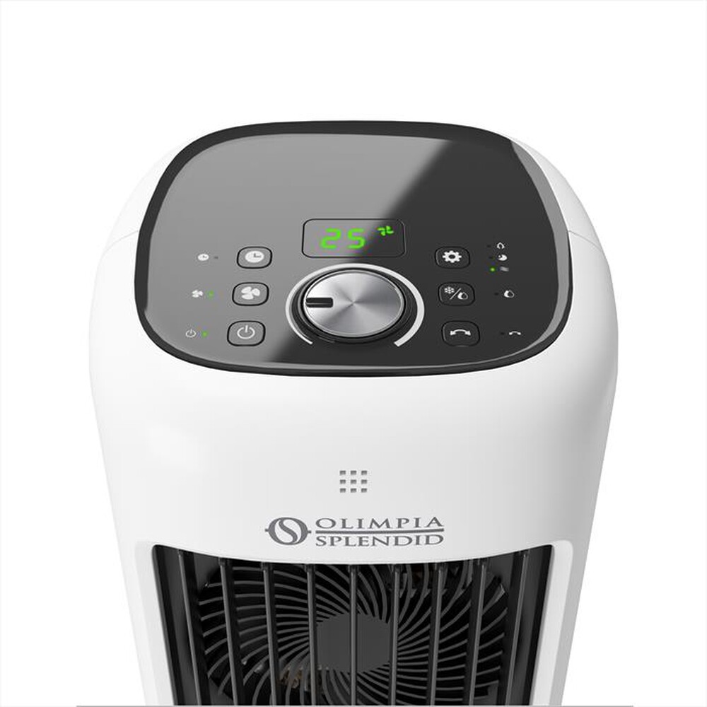 "OLIMPIA SPLENDID - Ventilatore PELER TOWER 10-Bianco - Grigio - Nero"