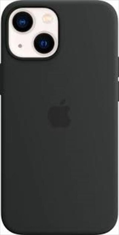 APPLE - iPhone 13 mini Silicone Case with MagSafe-Midnight