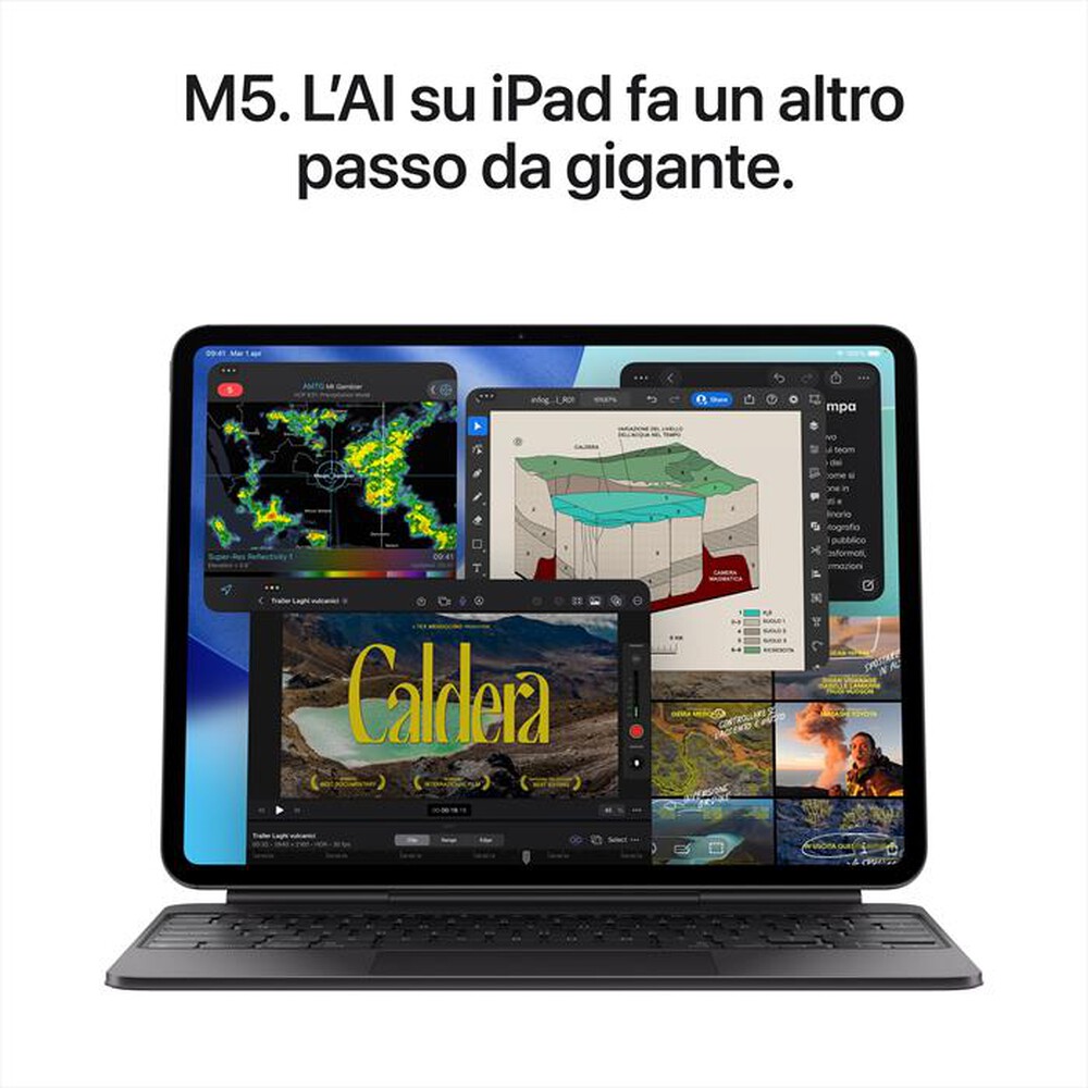 Immagine del prodotto APPLE - iPad Pro 13" M5 WiFi + Cellular 2TB-Nero Siderale