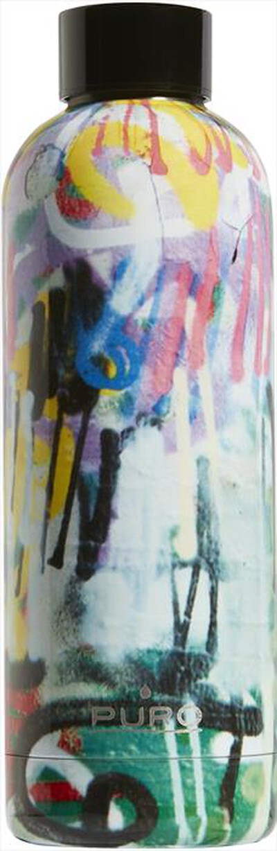 PURO - WB500STREETDW1BLK-Street Art Spry Texture Lucido