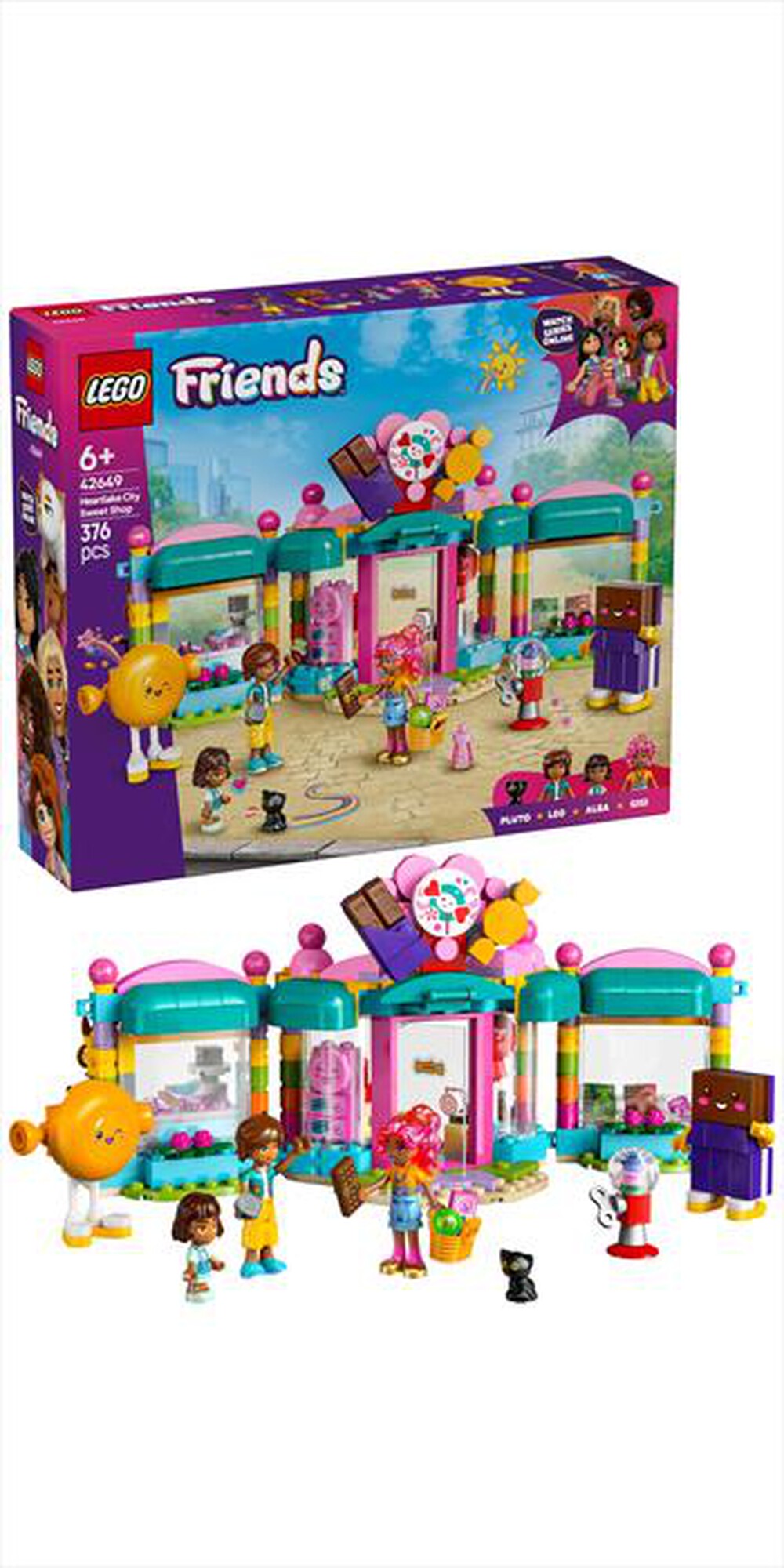 Immagine del prodotto LEGO - FRIENDS Negozio di dolciumi Heartlake CITY 42649
