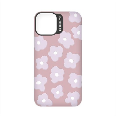 CASEME - Cover silicone CMCOVSIL3DIP15611 per iPhone 15-Fiori Rosa