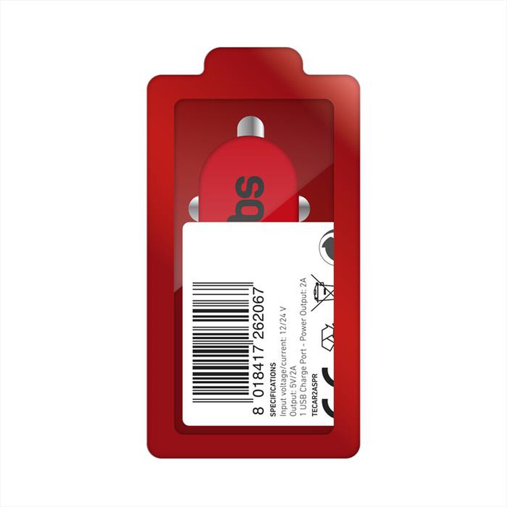 Immagine del prodotto SBS - TECAR2ASPR-ROSSO