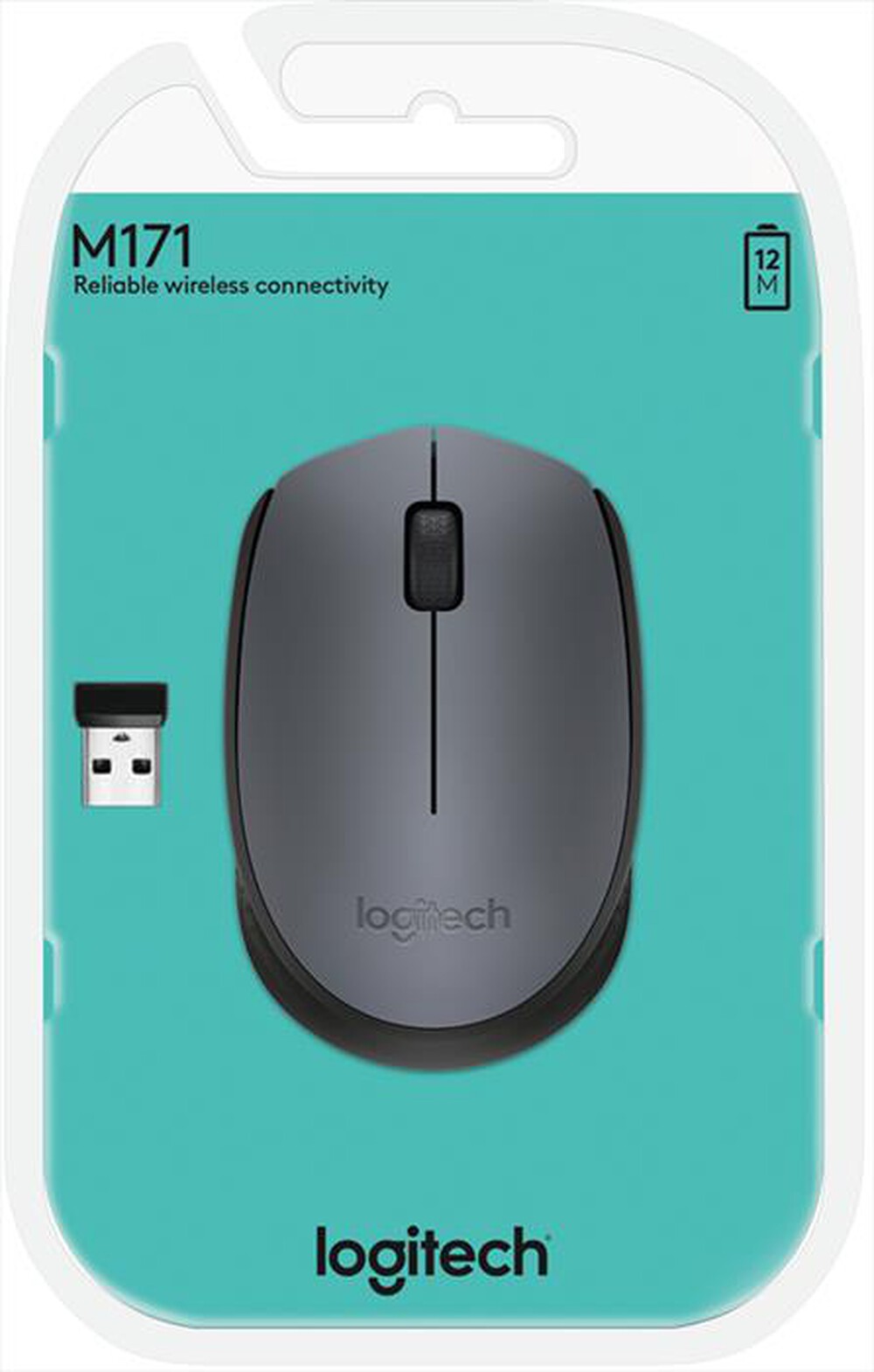 "LOGITECH - M171 BLACK-Nero/Nero"