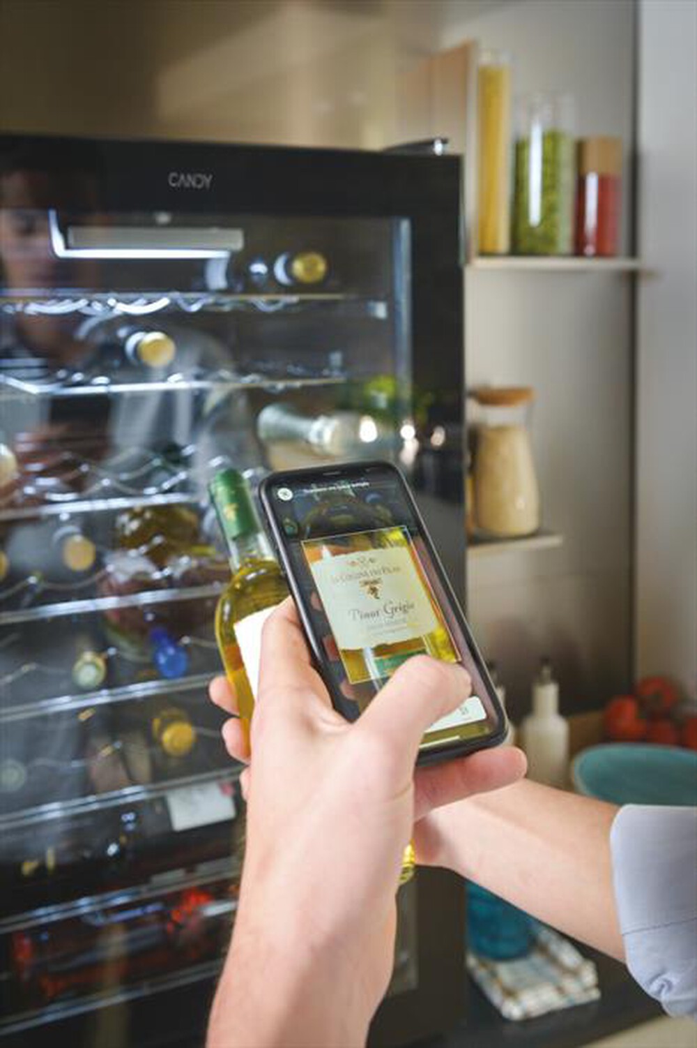 Immagine del prodotto CANDY - Cantinetta  CWC 150 EM/NF Classe G 41 bottiglie-Nero