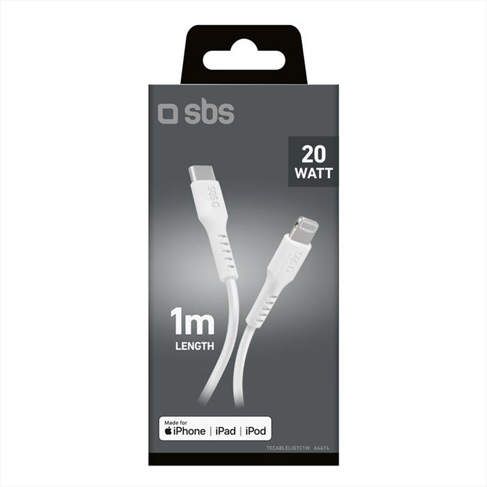 Immagine del prodotto SBS - TECABLELIGTC1W-BIANCO