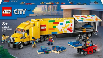 LEGO - CITY Camion per le consegne giallo - 60440