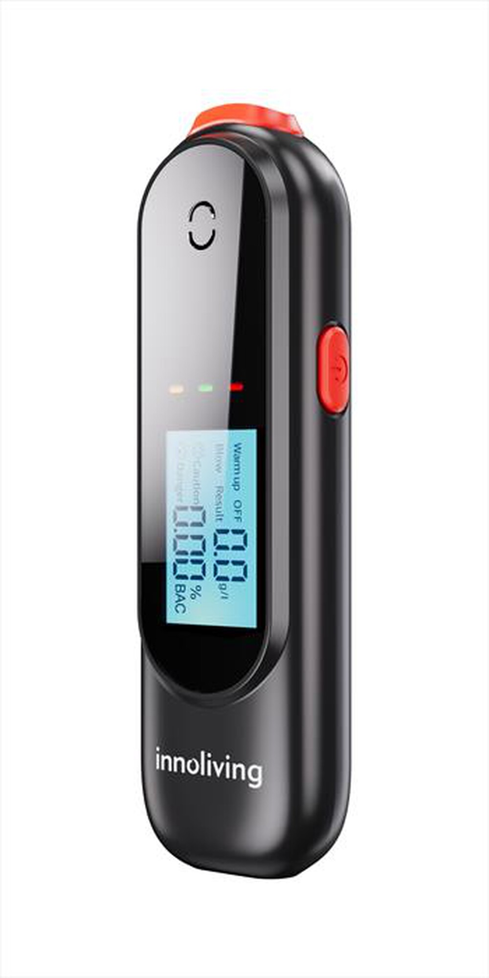 INNOLIVING - INNOFIT - Alcool tester INN-991-Nero