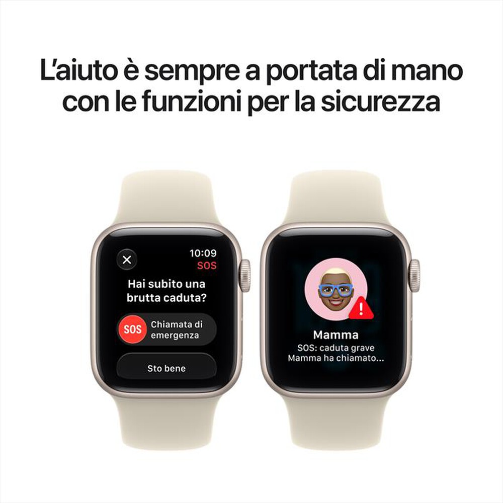 Immagine del prodotto APPLE - Watch SE 3 GPS 40mm Alluminio Mezzanotte-Sport Band Blu marino - S/M