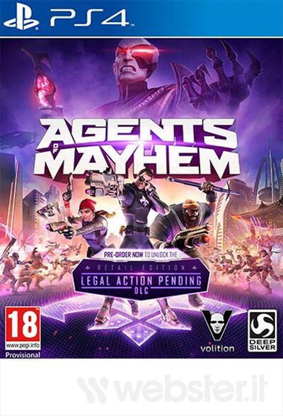 KOCH MEDIA - Agents of Mayhem Day One Edition PS4