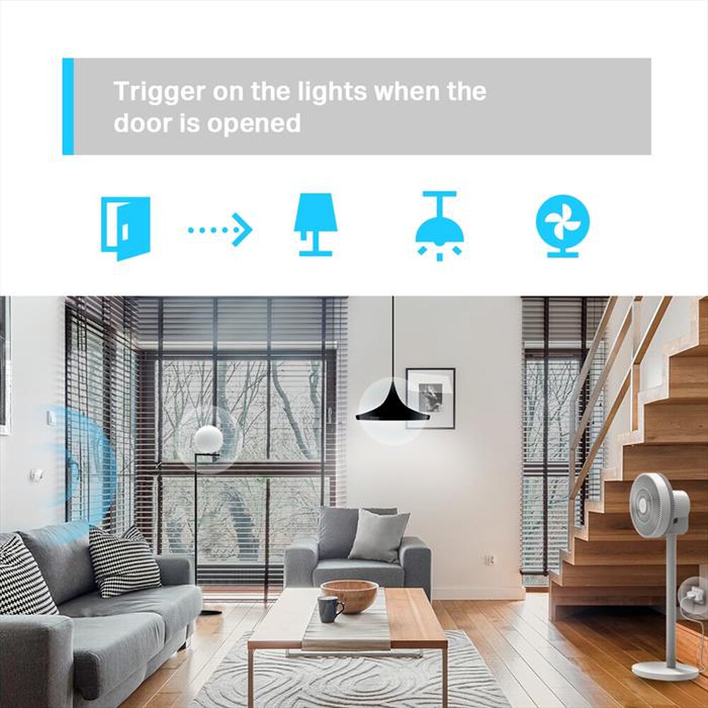 "TP-LINK - TAPO T100 SMART MOTION SENSOR, IOT HUB REQUIRED"
