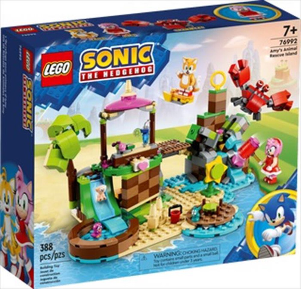 "LEGO - SONIC L’isola del soccorso animale di Amy - 76992-Multicolore"