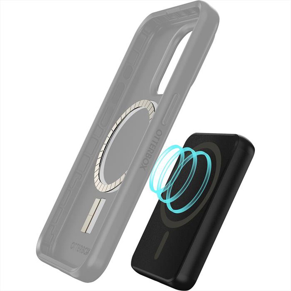 Immagine del prodotto OTTERBOX - POWERBANK WIRELESS MAGSAFE 5K USB-C-Nero